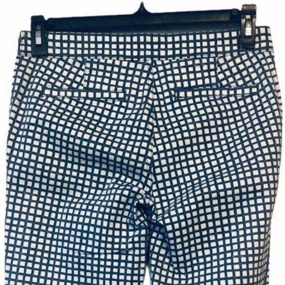 TORY BURCH CAPRIS | Blue Haven Plaid Capris | size 28 - Picture 5 of 11